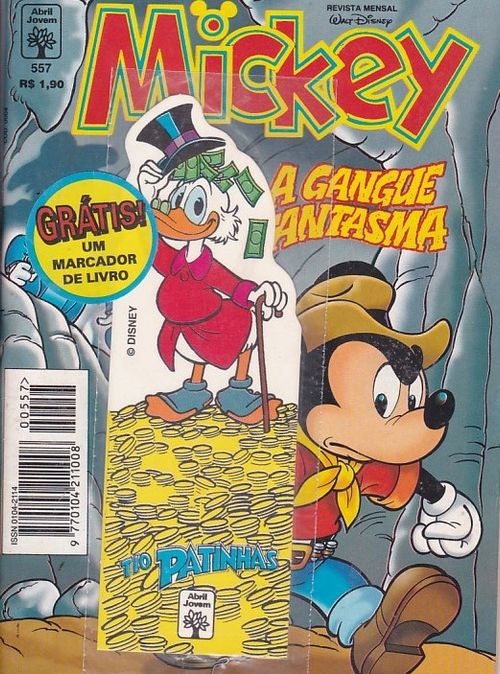 Mickey # 557 - COM O BRINDE ORIGINAL