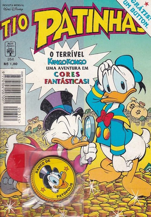 Tio Patinhas # 354 - COM O BRINDE ORIGINAL