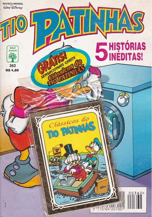 Tio Patinhas # 362 - COM O BRINDE ORIGINAL