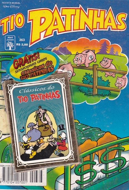 Tio Patinhas # 363 - COM O BRINDE ORIGINAL