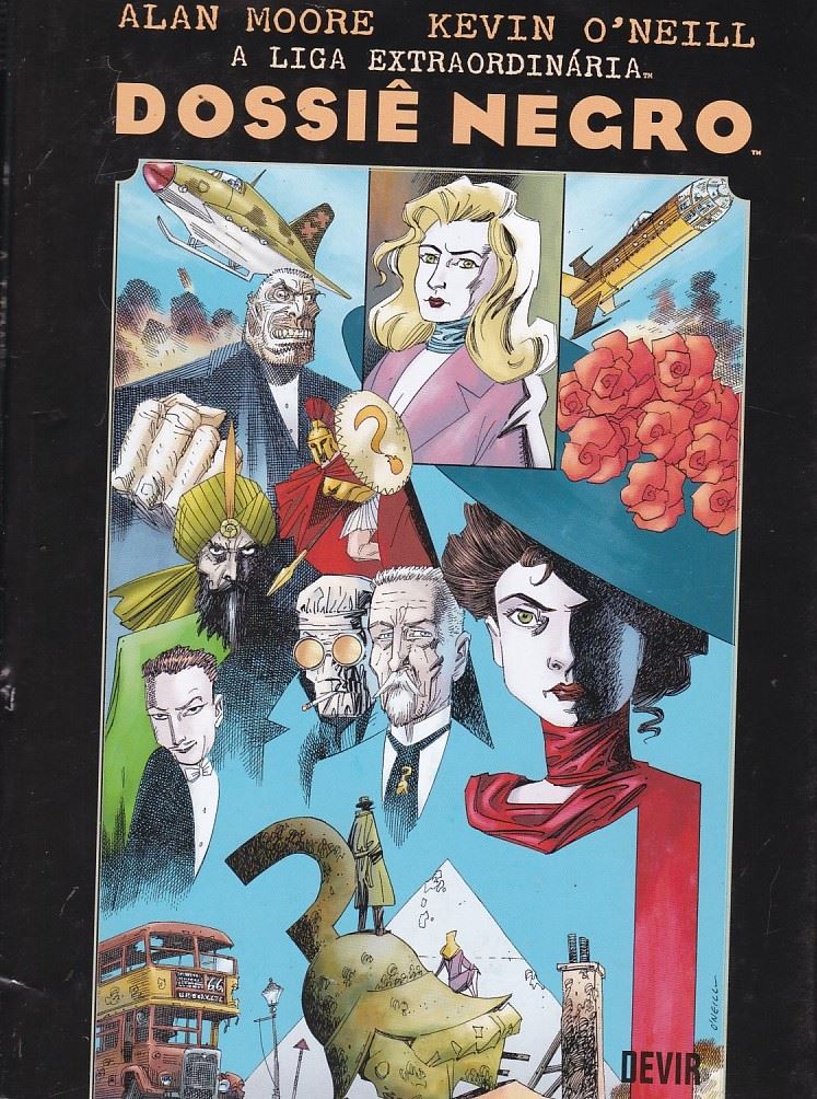 Rika-Comic-Shop--Liga-Extraordinaria---Dossie-Negro