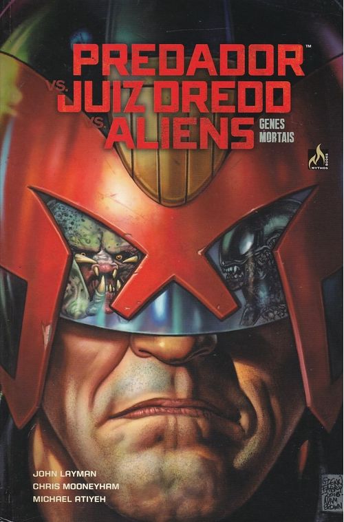 Predador Vs Juiz Dredd Vs Aliens - Genes Mortais