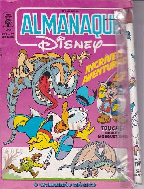 Almanaque Disney # 268 - COM O BRINDE ORIGINAL