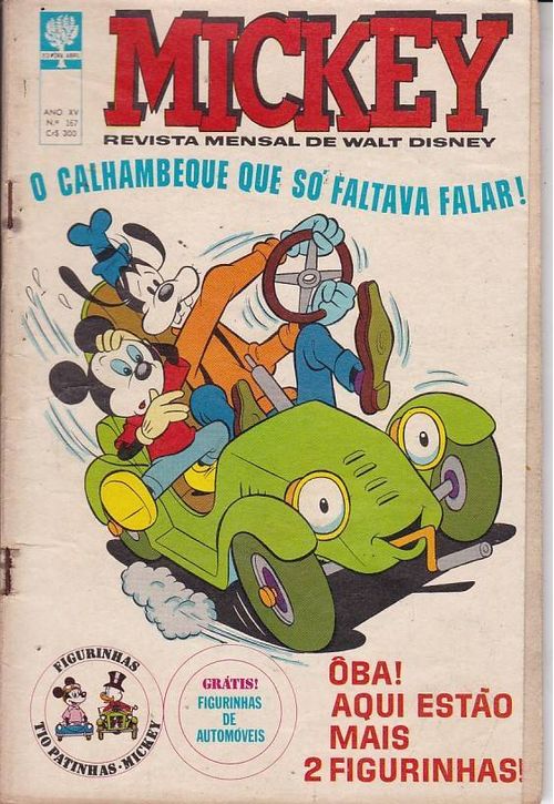 Mickey # 167 - COM O BRINDE ORIGINAL