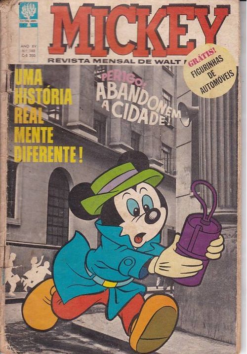 Mickey # 168 - COM O BRINDE ORIGINAL