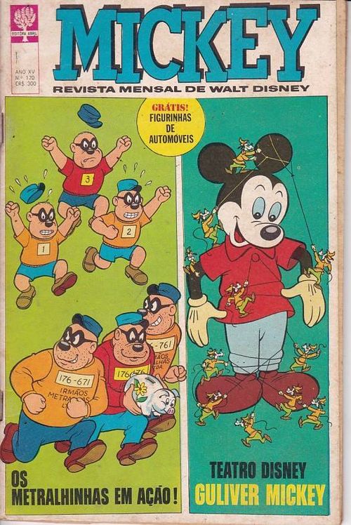 Mickey # 170 - COM O BRINDE ORIGINAL