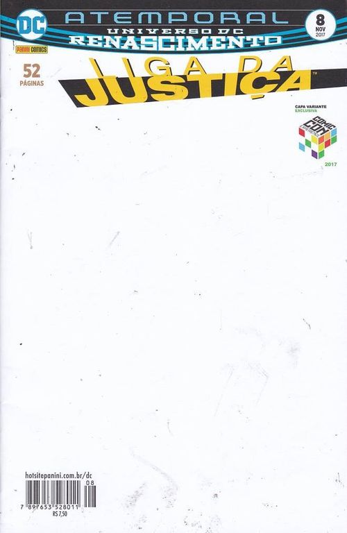 Liga da Justiça - 3ª Série # 08 (Capa Variante B)