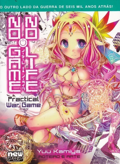 No Game No Life (Novel) - Practical War Game (Capa A)