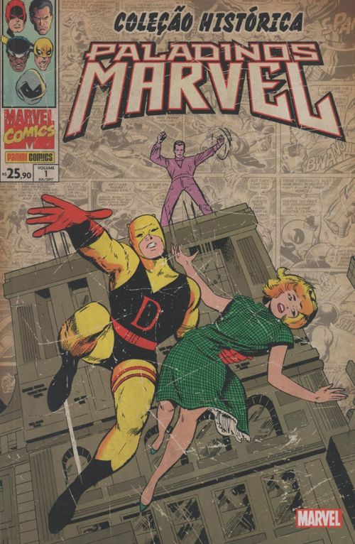 Coleção Histórica Marvel - Paladinos Marvel # 01