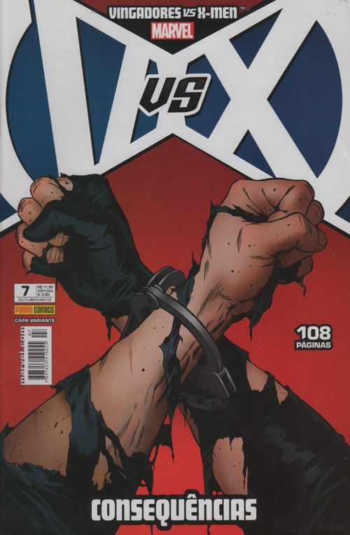 Vingadores Vs. X-Men # 7 (Capa Variante)