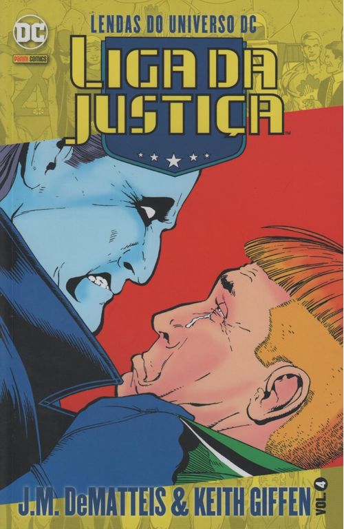 Lendas do Universo DC - Liga da Justiça - J.M. DeMatteis e Keith Giffen # 04