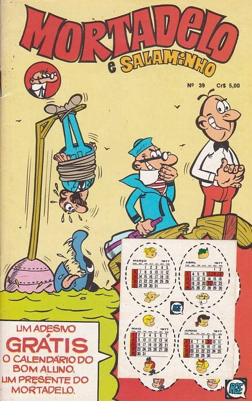 Mortadelo e Salaminho # 39 - COM O BRINDE ORIGINAL