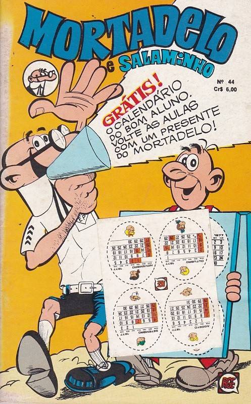 Mortadelo e Salaminho # 44 - COM O BRINDE ORIGINAL