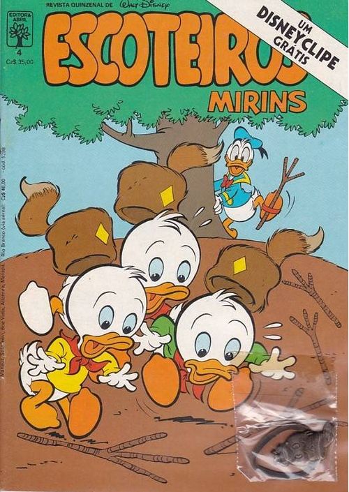 Escoteiros Mirins # 04 - COM O BRINDE ORIGINAL
