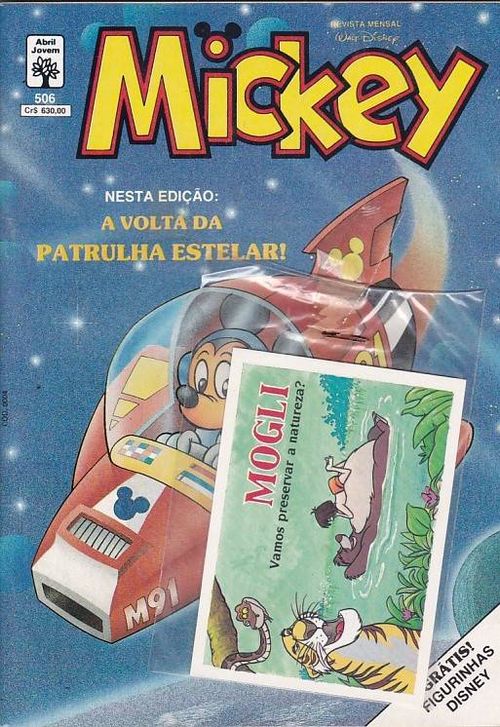 Mickey # 506 - COM O BRINDE ORIGINAL