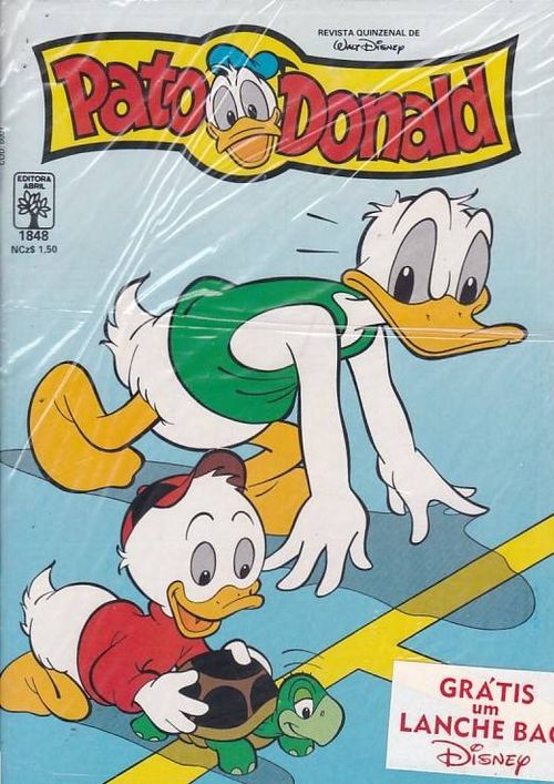 Pato Donald # 1848 - COM O BRINDE ORIGINAL