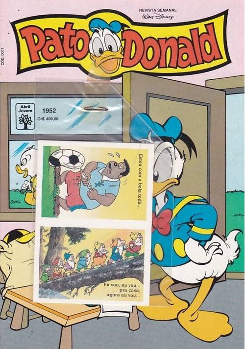 Pato Donald # 1952 - COM O BRINDE ORIGINAL