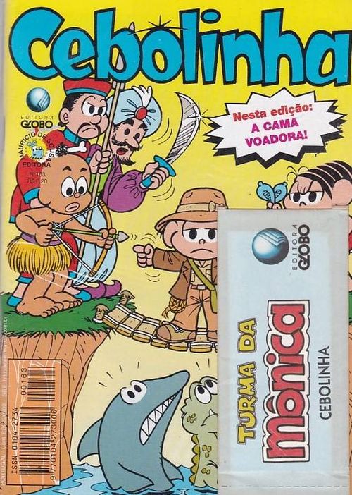 Cebolinha # 163 - COM O BRINDE ORIGINAL