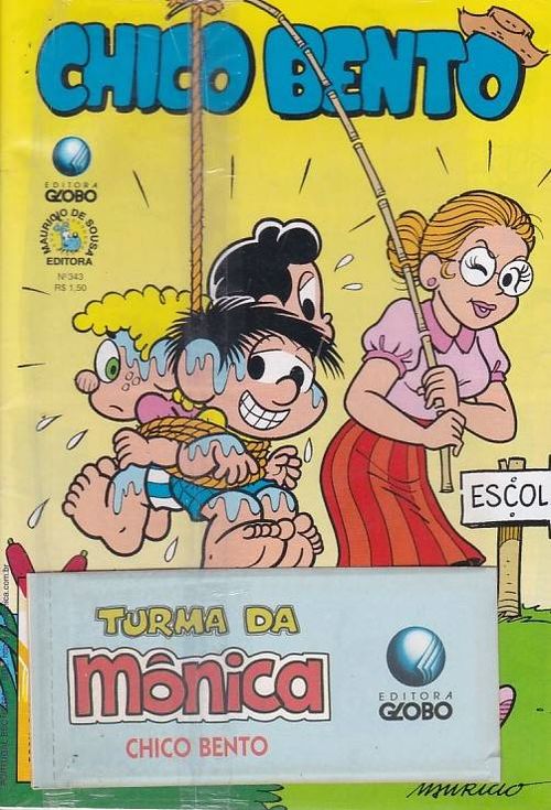 Chico Bento # 343 - COM O BRINDE ORIGINAL