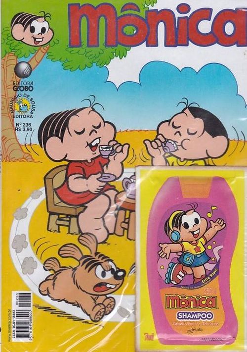 Mônica # 236 - COM O BRINDE ORIGINAL