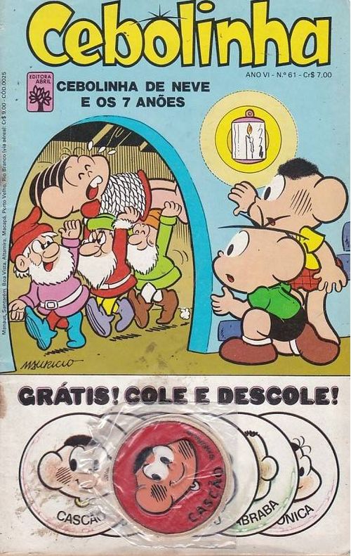Cebolinha # 061 - COM O BRINDE ORIGINAL