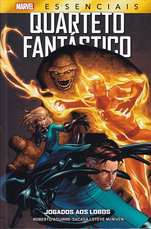 Marvel Essenciais - Quarteto Fantástico - Jogados Aos Lobos