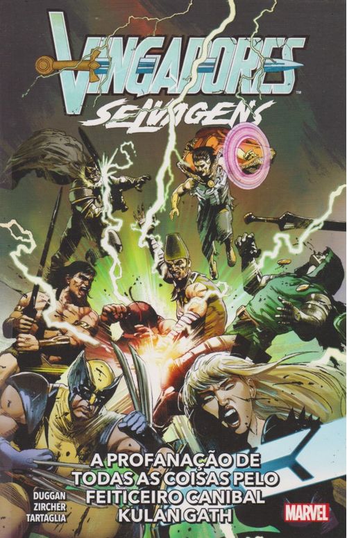 Vingadores Selvagens # 5 - A Profanação de Todas as Coisas Pelo Feiticeiro Canibal Kulan Gath