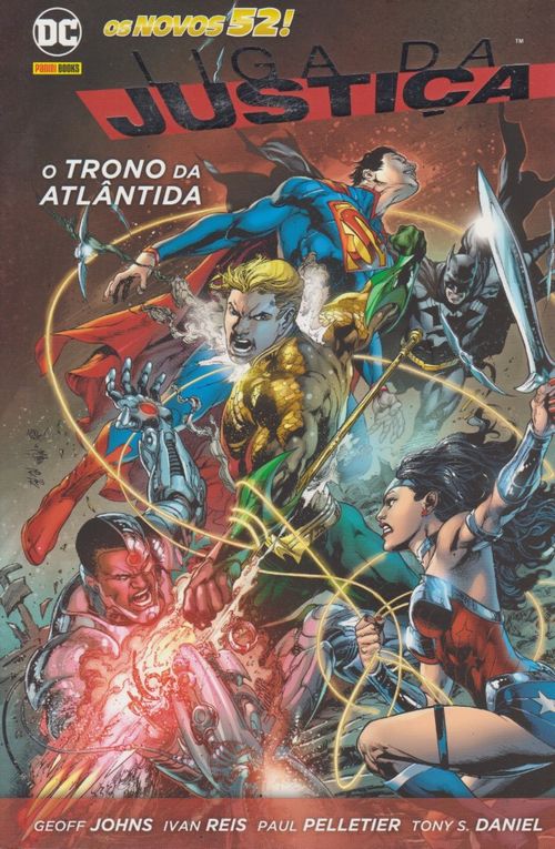Liga da Justiça - O Trono da Atlântida (Capa Cartonada)