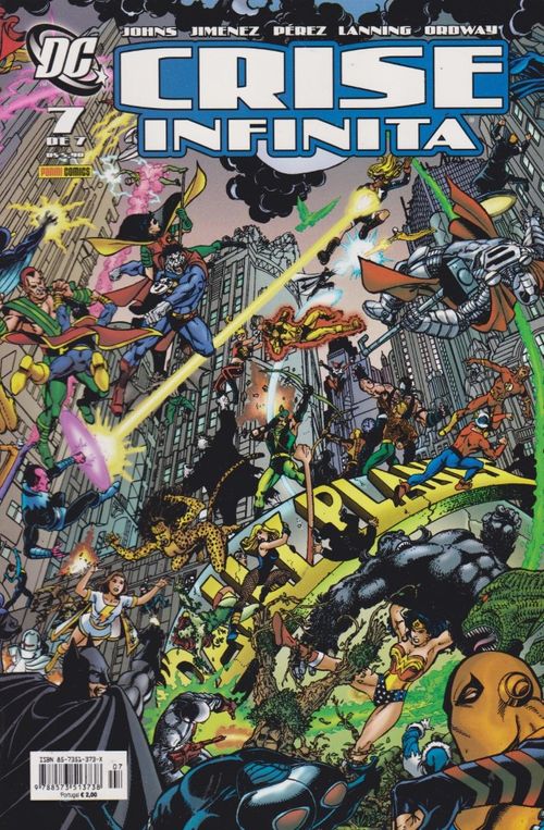 Crise Infinita # 7 (Capa Variante)