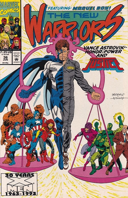 New Warriors - Volume 1 # 36