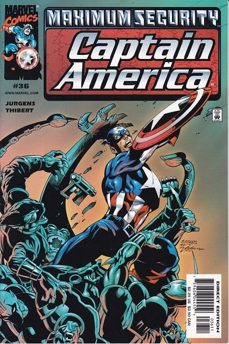 Captain America - Volume 3 # 36