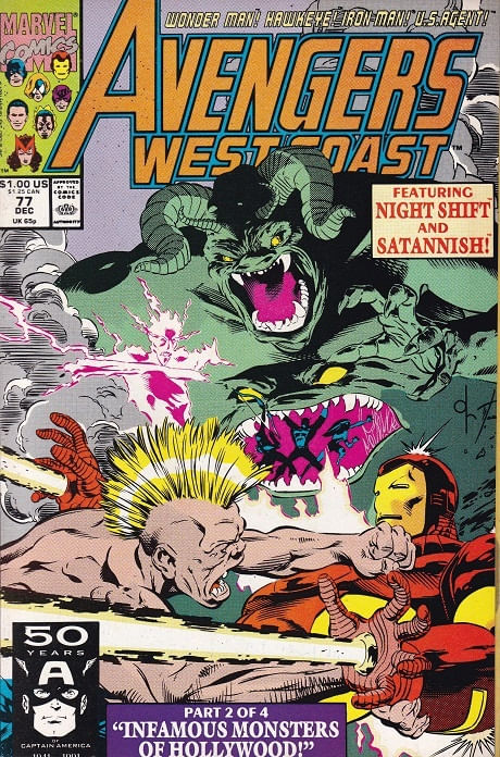 Avengers West Coast # 77