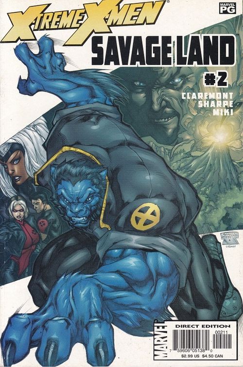 X-Treme X-Men Savage Land # 2