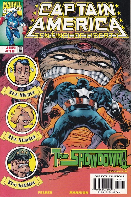 Captain America Sentinel of Liberty - Volume 1 # 10