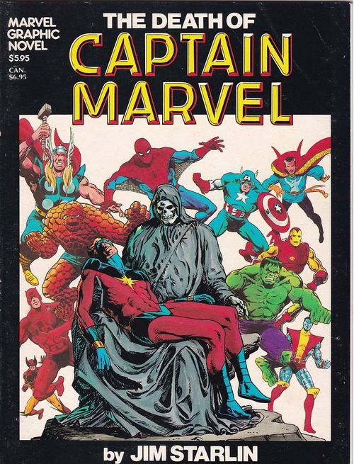 Marvel Graphic Novel - The Death of Captain Marvel (TPB)