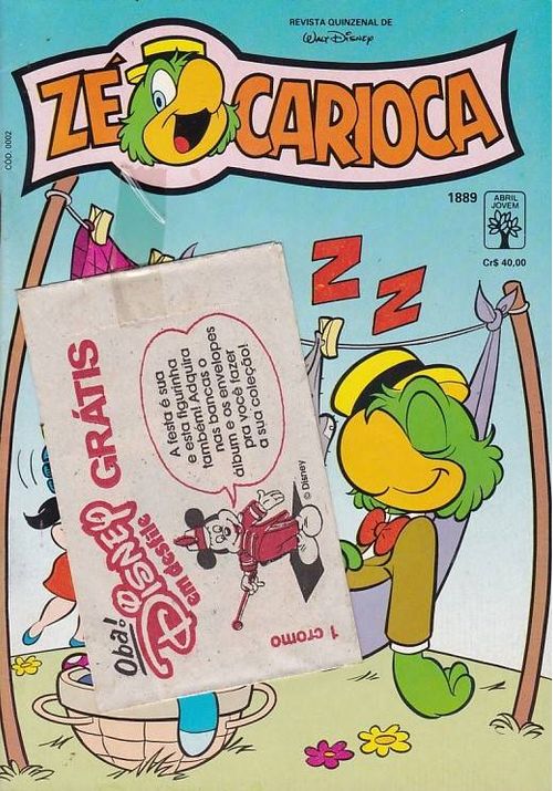 Zé Carioca # 1889 - COM O BRINDE ORIGINAL