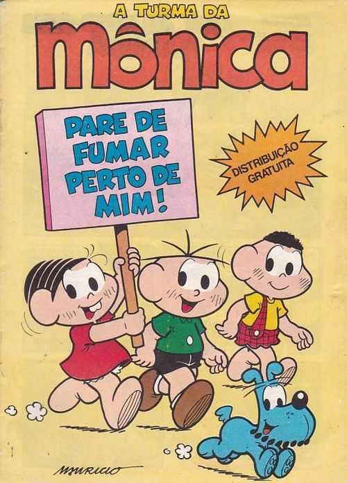 Turma da Mônica - Pare de Fumar Perto de Mim
