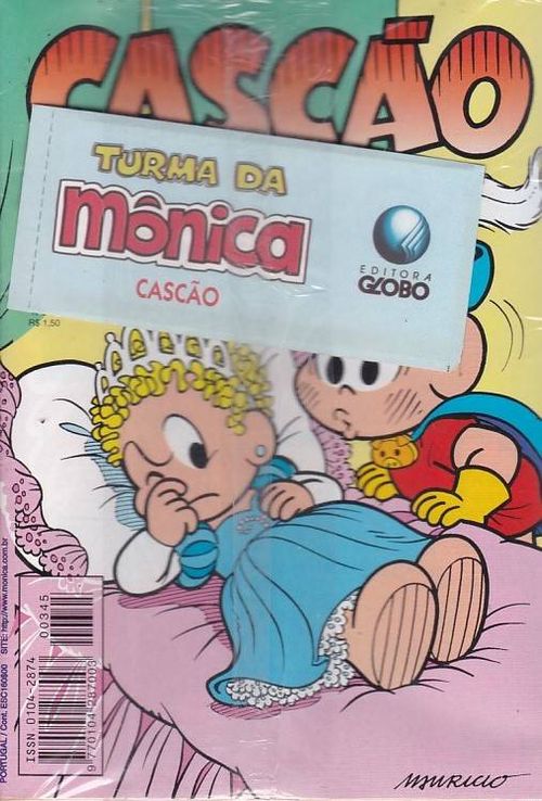 Cascão # 345 - COM O BRINDE ORIGINAL