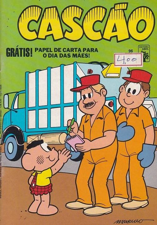 Cascão # 096 - COM O BRINDE ORIGINAL