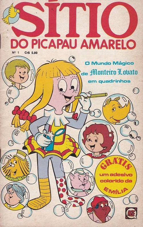 Sítio do Picapau Amarelo - 1ª Série # 01 - COM O BRINDE ORIGINAL