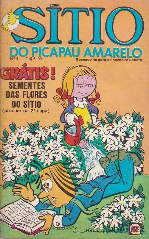 Sítio do Picapau Amarelo - 1ª Série # 04 - COM O BRINDE ORIGINAL