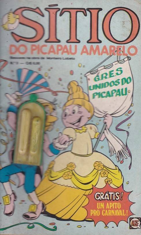 Sítio do Picapau Amarelo - 1ª Série # 09 - COM O BRINDE ORIGINAL