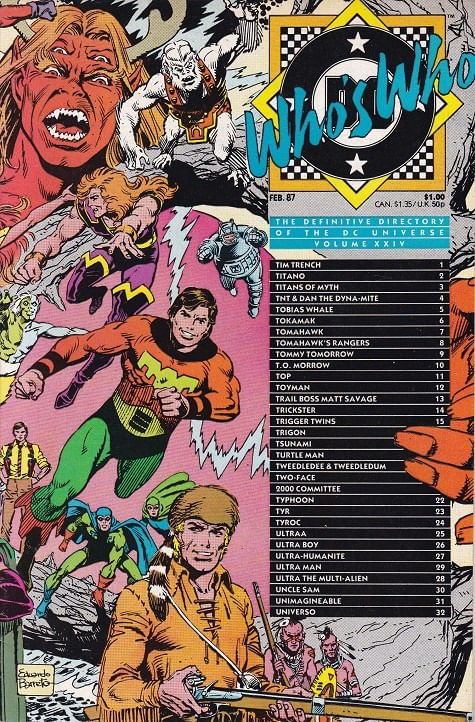 Who's Who The Definitive Directory of the DC Universe # 24