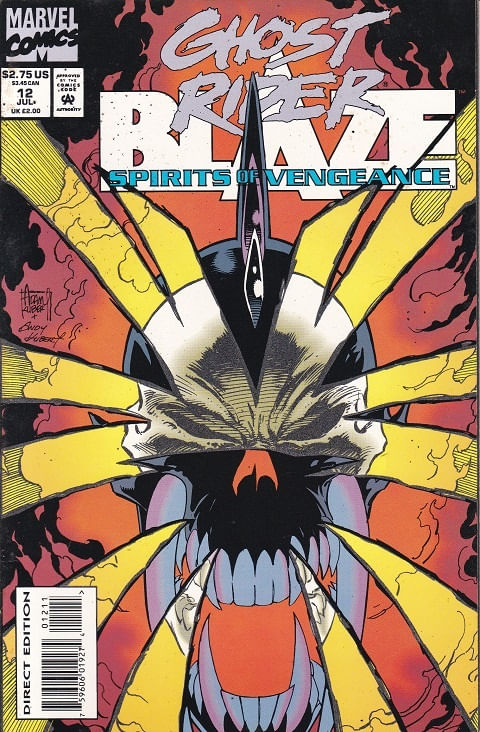 Ghost Rider Blaze Spirits of Vengeance # 12