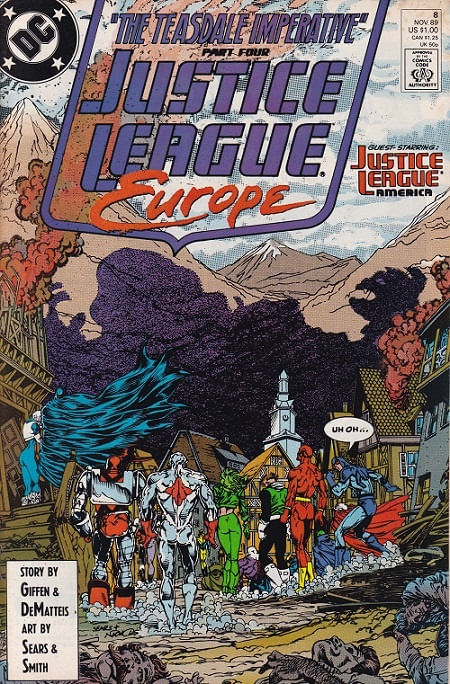 Justice League Europe # 08