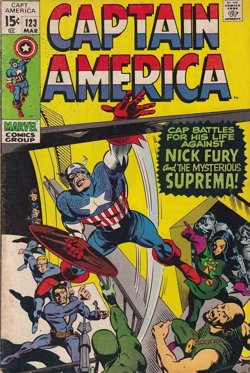 Captain America - Volume 1 # 123