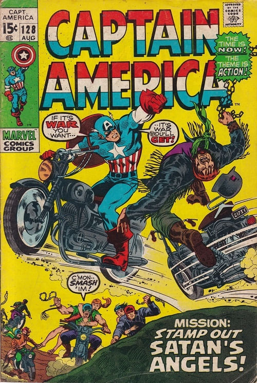 Captain America - Volume 1 # 128