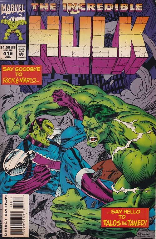 Incredible Hulk - Volume 1 # 419