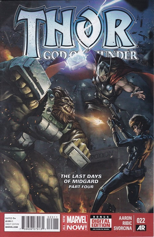 Thor God of Thunder # 22