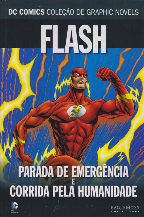 DC Comics - Coleção de Graphic Novels - Sagas Definitivas # 39 - Flash - Parada de Emergência e Corrida Pela Humanidade